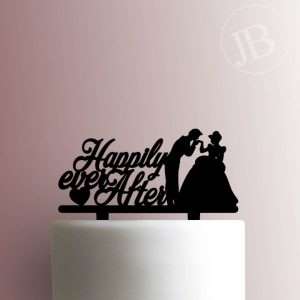 Happily Ever After Cinderella 225-475 Cake Topper