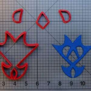 Kingdom Hearts - Unversed Symbol 266-A447 Cookie Cutter Set
