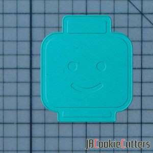 Lego Head 227-342 Cookie Cutter and Stamp