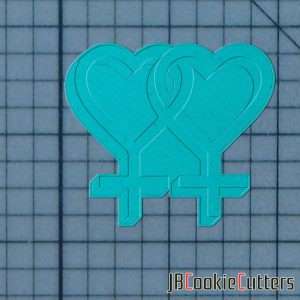 Lesbian Gender Symbols 227-411 Cookie Cutter and Stamp