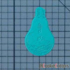 Light House in a Light Bulb 227-361 Cookie Cutter and Stamp