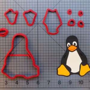 Linux Penguin 266-A065 Cookie Cutter Set
