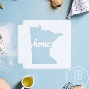 Minnesota Home State 783-A404 Stencil