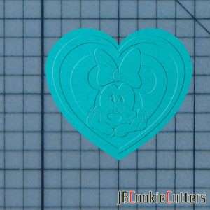 Minnie Mouse Heart 227-286 Cookie Cutter and Stamp