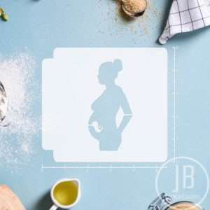 Pregnant Woman 783-A048 Stencil