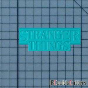 Stranger Things 227-252 Cookie Cutter and Stamp