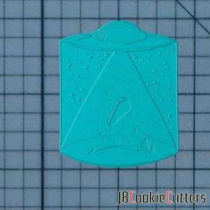 UFO 227-351 Cookie Cutter and Stamp