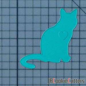 Cat Heart 227-581 Cookie Cutter and Stamp