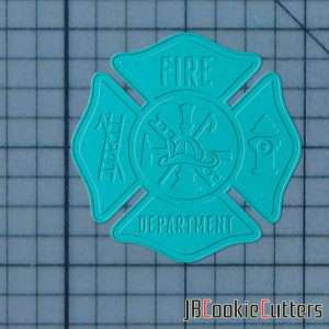 Fire Department 227-579 Cookie Cutter and Stamp