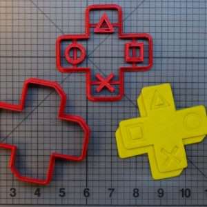 Playstation Plus Logo 266-A480 Cookie Cutter Set
