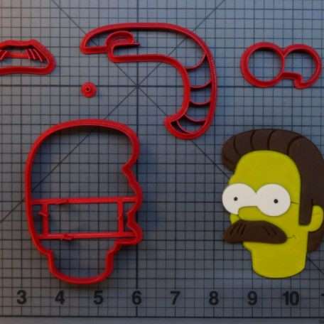 The Simpsons - Ned Flanders 266-A494 Cookie Cutter Set