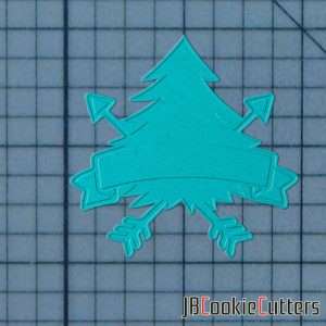 Tree Banner 227-576 Cookie Cutter and Stamp