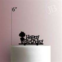 Animal Crossing Happy Birthday Boy 225-527 Cake Topper
