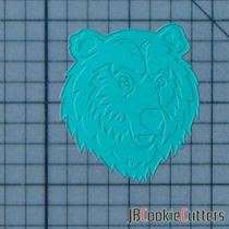 Bear Face 227-106 Cookie Cutter and Stamp