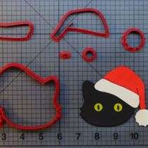 Christmas Cat 266-A561 Cookie Cutter Set