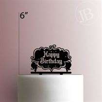 Shimmer and Shine Happy Birthday 225-594 Cake Topper