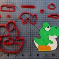 Super Mario - Baby Yoshi 266-A607 Cookie Cutter Set
