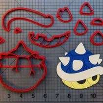 Super Mario - Blue Shell 266-A603 Cookie Cutter Set