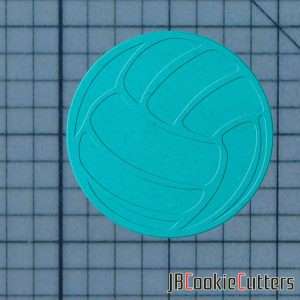 Volleyball 227-208 Cookie Cutter and Stamp