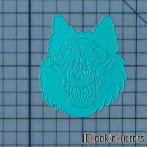Wolf Skull 227-698 Cookie Cutter and Stamp
