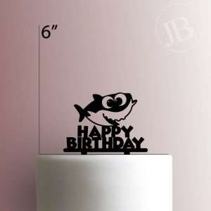 Baby Shark Happy Birthday 225-632 Cake Topper