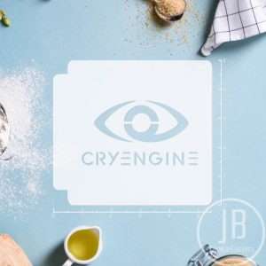 Cry Engine Logo 783-A595 Stencil