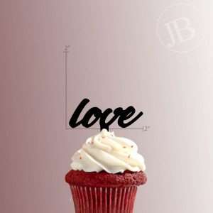 Love 228-032 Cupcake Topper