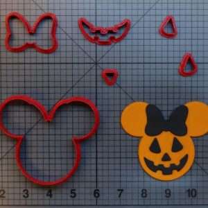 Minnie Mouse Pumpkin 266-A885 Cookie Cutter Set