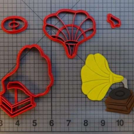 Phonograph 266-A760 Cookie Cutter Set