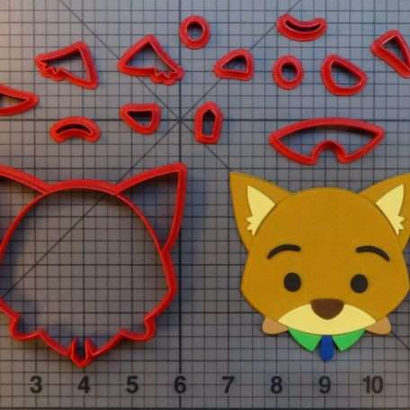 Zootopia - Nick Wilde 266-A750 Cookie Cutter Set