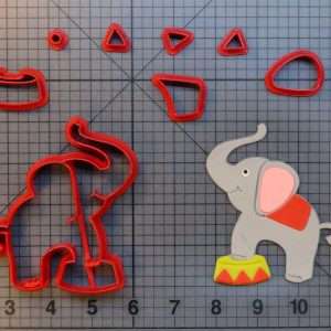 Circus Elephant 266-A921 Cookie Cutter Set