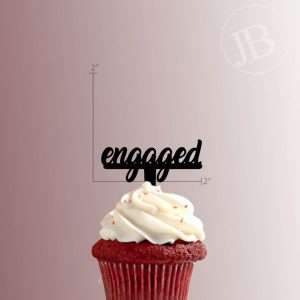 Engaged 228-035 Cupcake Topper