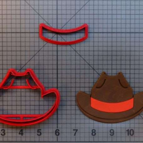 Cowboy Hat 266-B057 Cookie Cutter Set