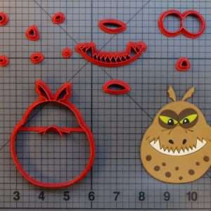 How to Train Your Dragon - Meatlug 266-B173 Cookie Cutter Set