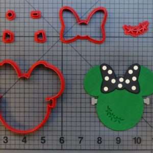 Minnie Mouse Frankenstien 266-B154 Cookie Cutter Set