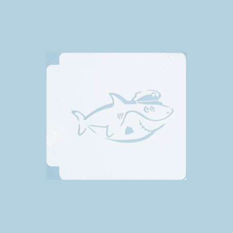 Baby Shark Police Shark 783-A859 Stencil