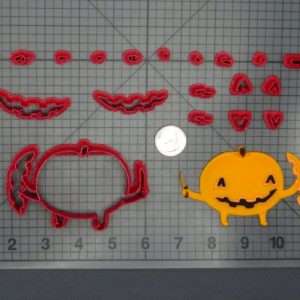 Halloween - Pumpkin with Knife 266-D900 Cookie Cutter Set