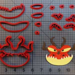 How to Train Your Dragon - Hookfang 266-B170 Cookie Cutter Set