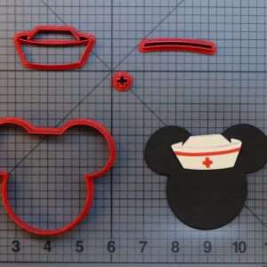 Mickey Mouse Nurse 266-B254 Cookie Cutter Set