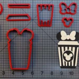 Minnie Mouse Coffee 266-B264 Cookie Cutter Set