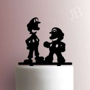 Super Mario - Mario and Luigi 225-684 Cake Topper