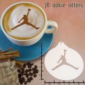 Air Jordan 263-154 Latte Art Stencil