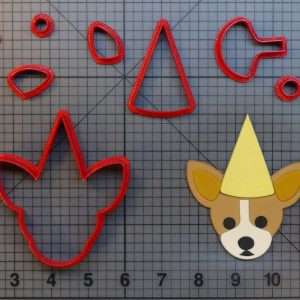 Birthday Dog 266-B392 Cookie Cutter Set
