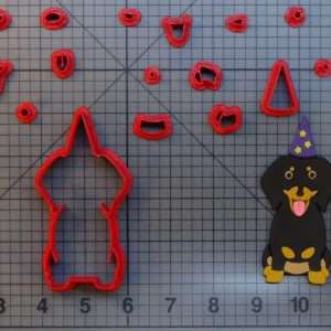 Birthday Dog 266-B394 Cookie Cutter Set