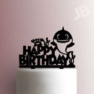 Daddy Shark Happy Birthday 225-715 Cake Topper