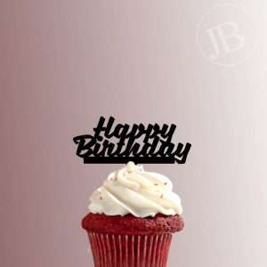 Happy Birthday 228-171 Cupcake Topper