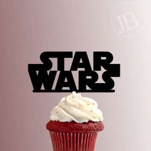 Star Wars Logo 228-177 Cupcake Topper