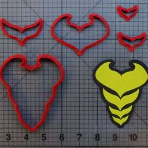 The Wasp Logo 266-B528 Cookie Cutter Set
