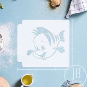 The Little Mermaid Flounder 783-B222 Stencil