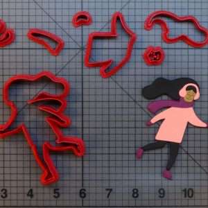Ice Skater 266-C097 Cookie Cutter Set